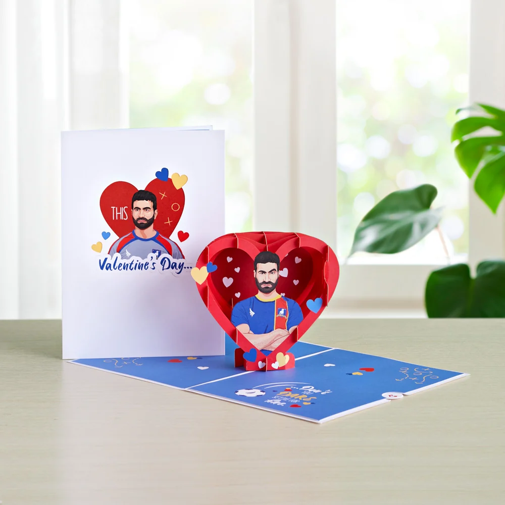Lovepop Ted Lasso Don't You Dare Settle For Fine Pop-Up Card