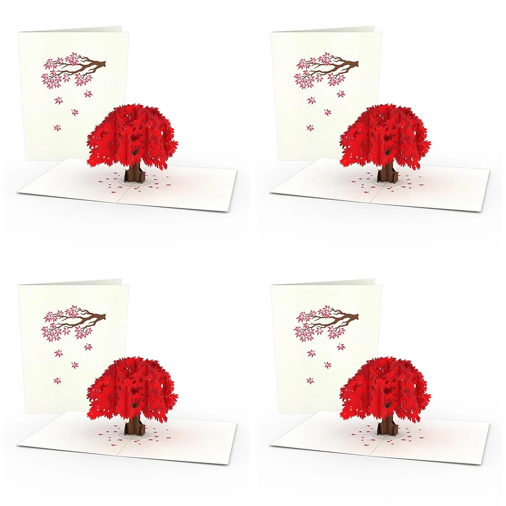 Lovepop Japanese Maple Notecards (4-Pack)