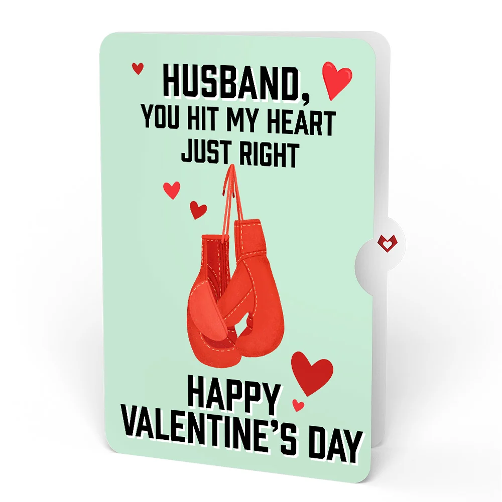 Lovepop You're a Knock Out Valentine Pop-Up Card and Sentiment Set for Husband - Image 4