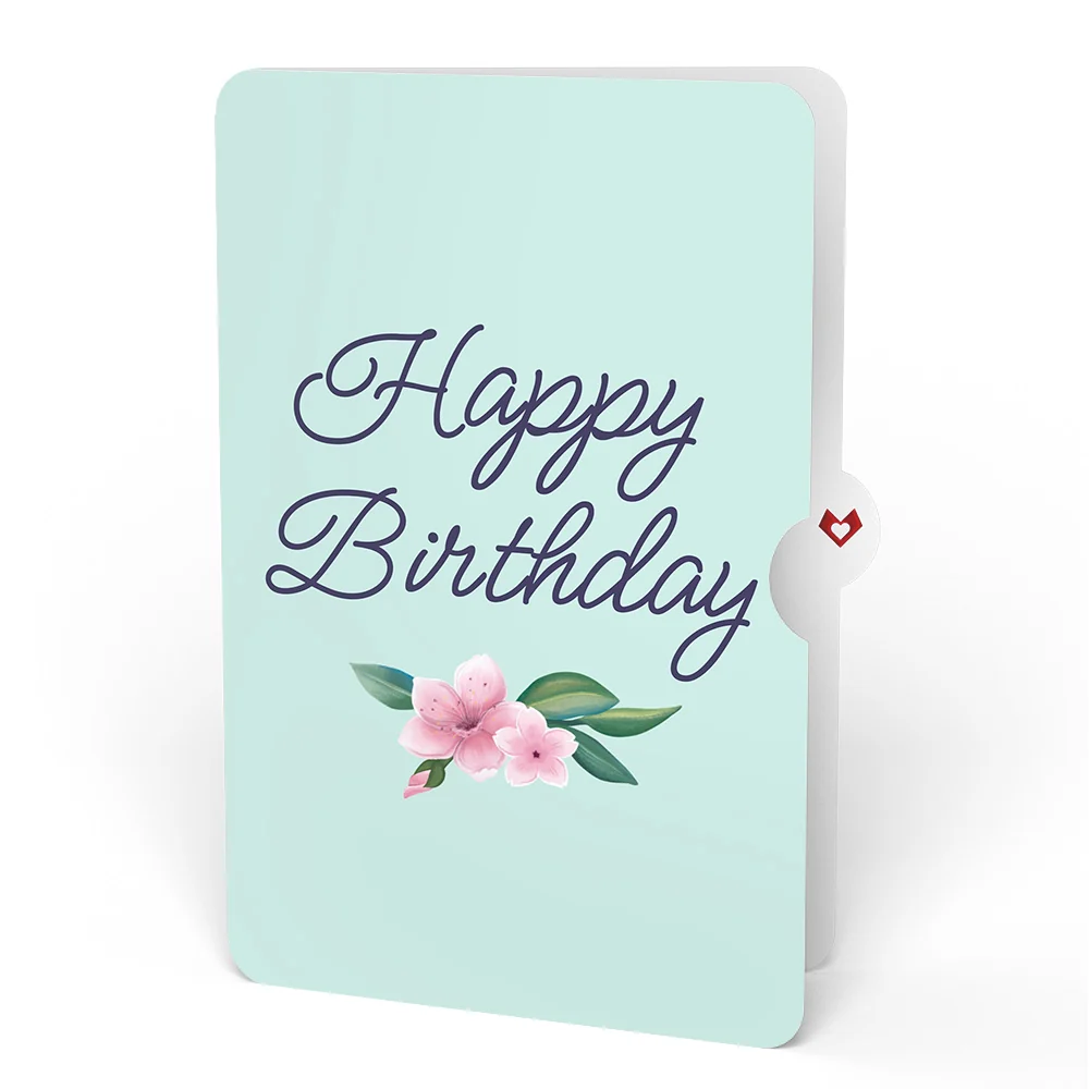 Lovepop Cherry Blossom Basket with Cardinals Birthday Pop-Up Card and Sentiment Set - Image 4