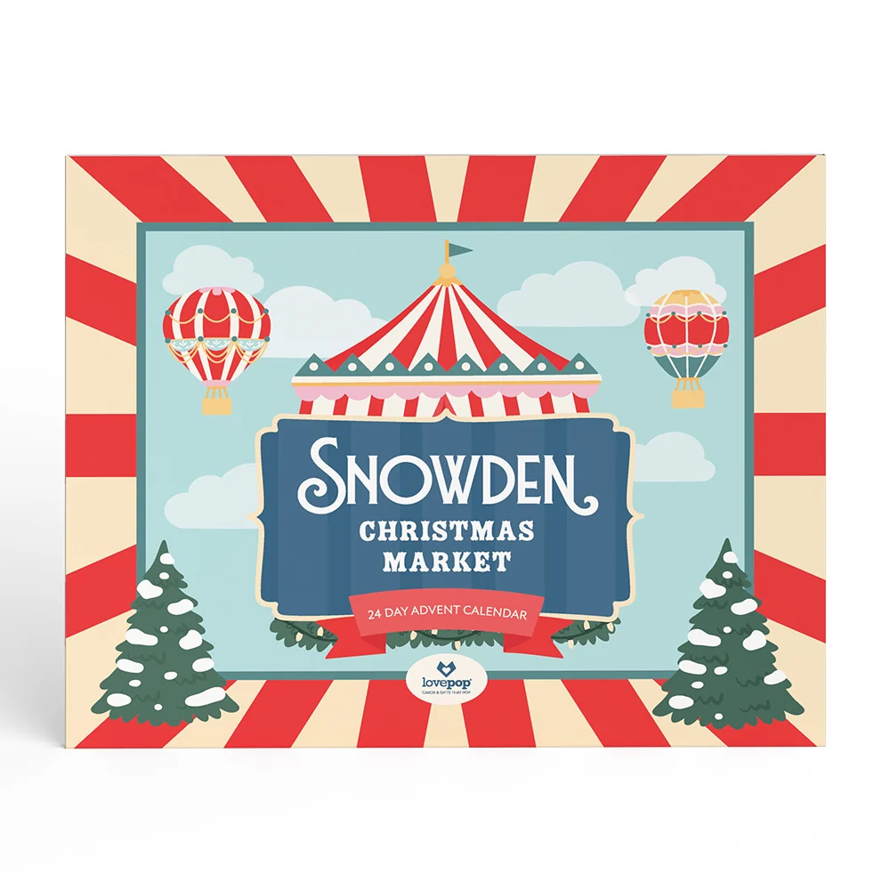 Lovepop Snowden Christmas Market 24 Day Advent Calendar Toy - Image 3