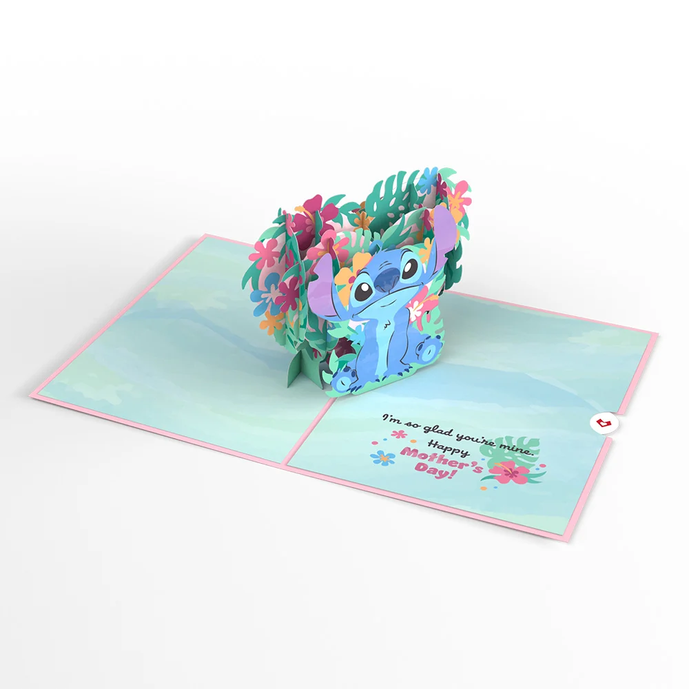 Lovepop Disney's Stitch Ohana Mother's Day Pop-Up Card - Image 6