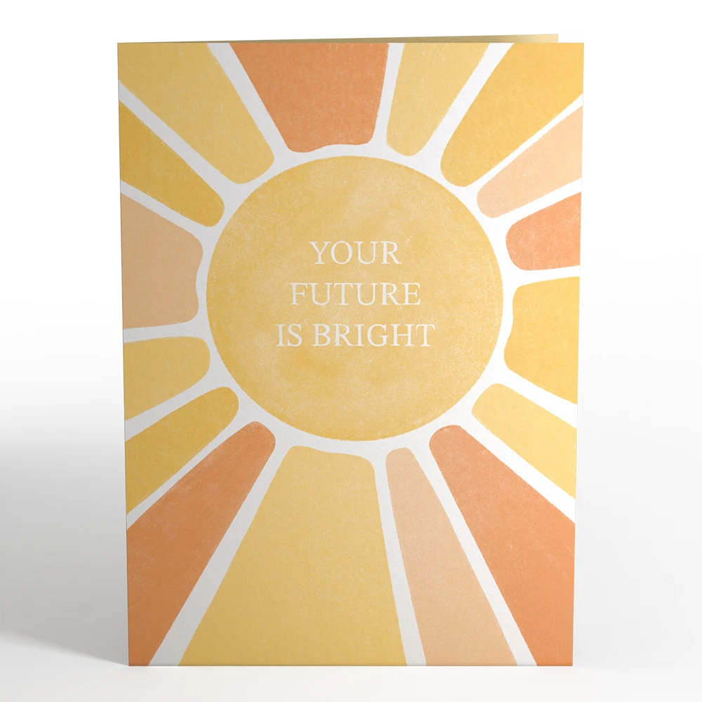 Lovepop Your Future is Bright Graduation Pop-Up Card - Image 5