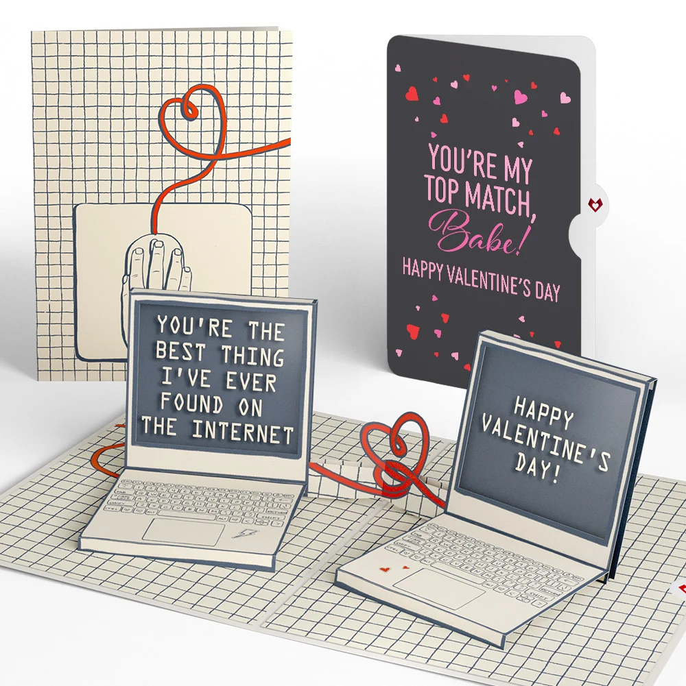 Lovepop Best Thing I've Found on the Internet Valentine Pop-Up Card and Sentiment Set for Babe