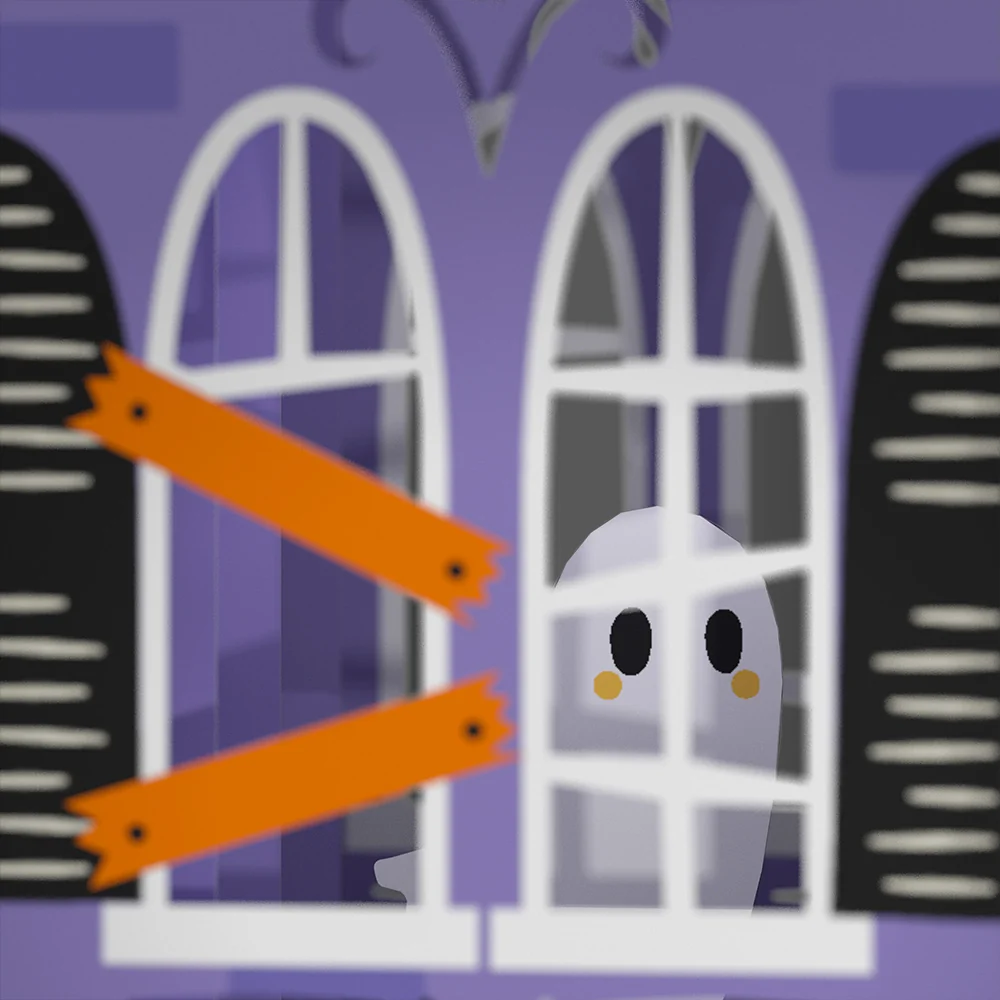 Lovepop Haunted House Halloween Light-Up Decor - Image 3
