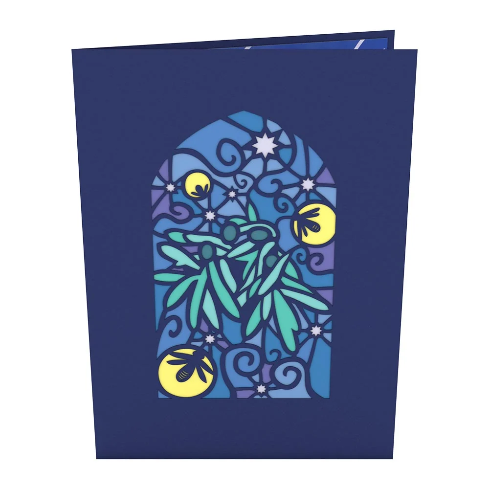 Lovepop Olive Tree Pop-Up Card Glass - Image 4