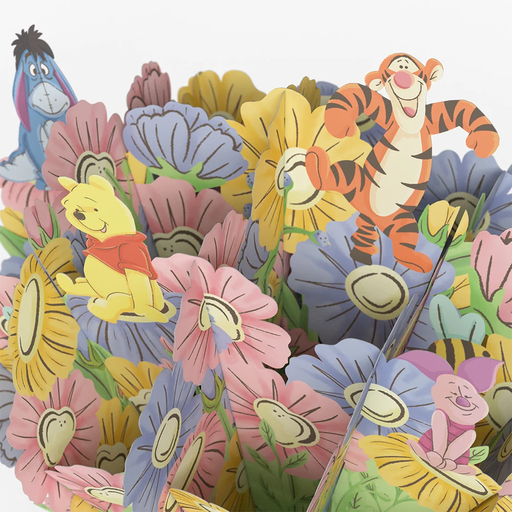Lovepop Disney's Winnie the Pooh Hunny Jar Pop-Up Bouquet - Image 2