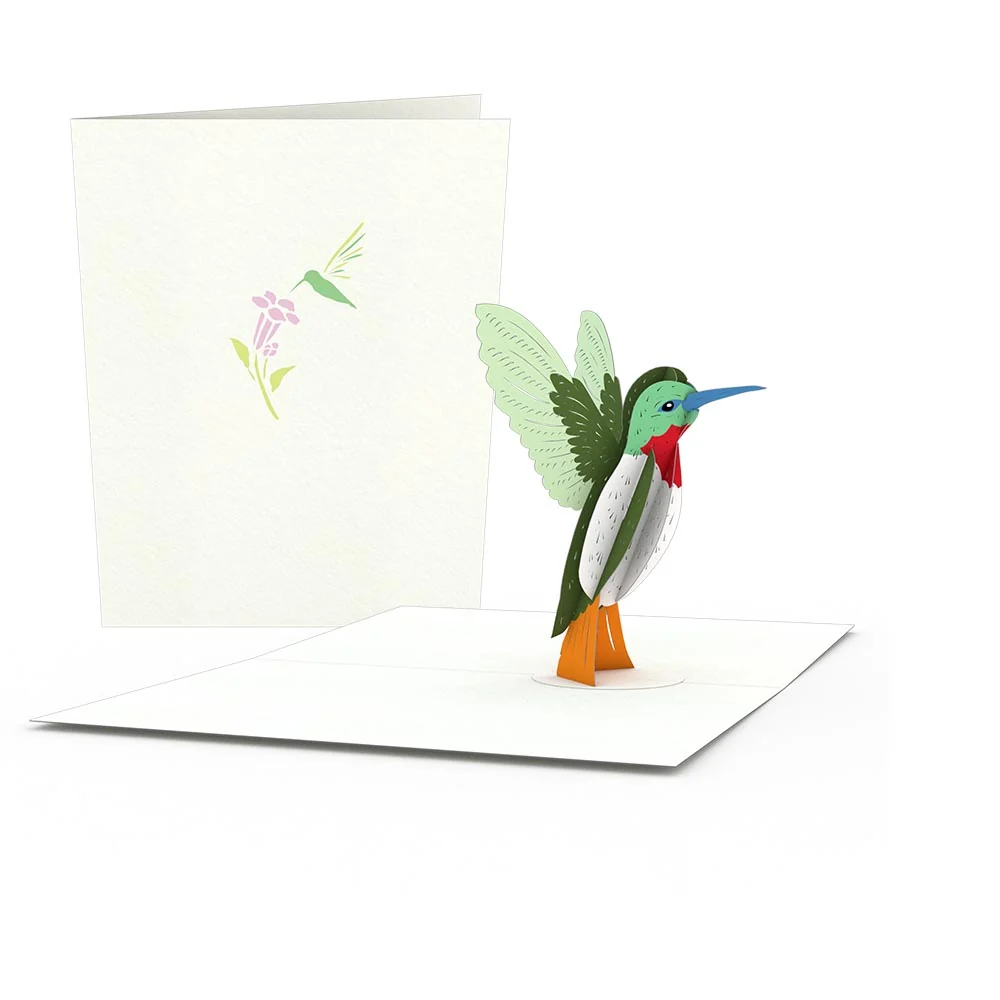 Lovepop Hummingbird Notecards (4-Pack) - Image 2