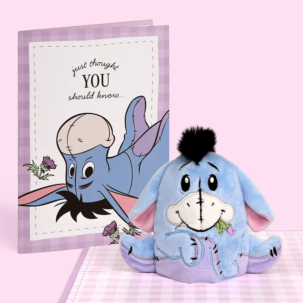 Lovepop Disney's Winnie the Pooh Eeyore 'You Bring Sunshine' Plushpop Card