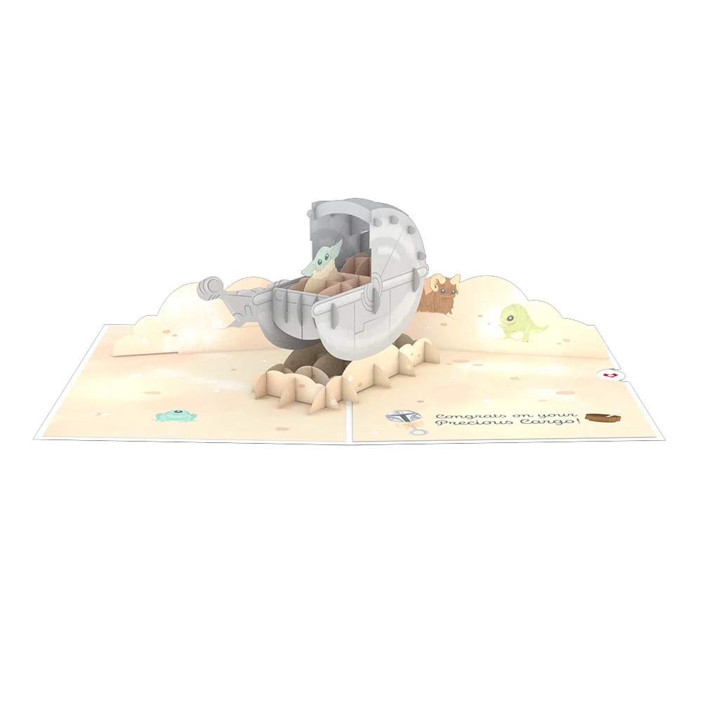 Lovepop Star Wars The Mandalorian Precious Cargo Pop-Up Card - Image 3