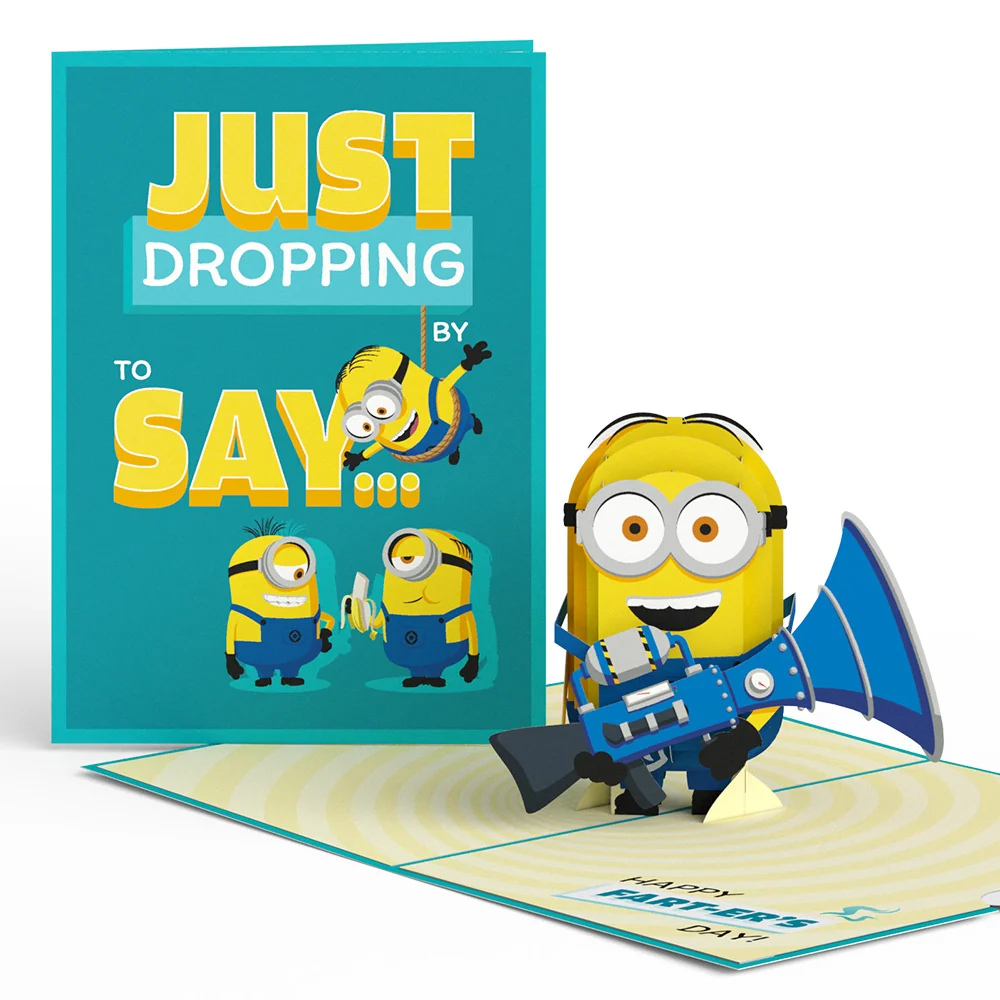 Lovepop Minions Happy Fart-er's Day Pop-Up Card