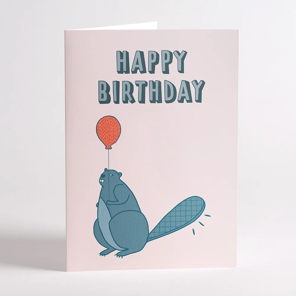 Lovepop Beaver Birthday: Lovepop Press Card