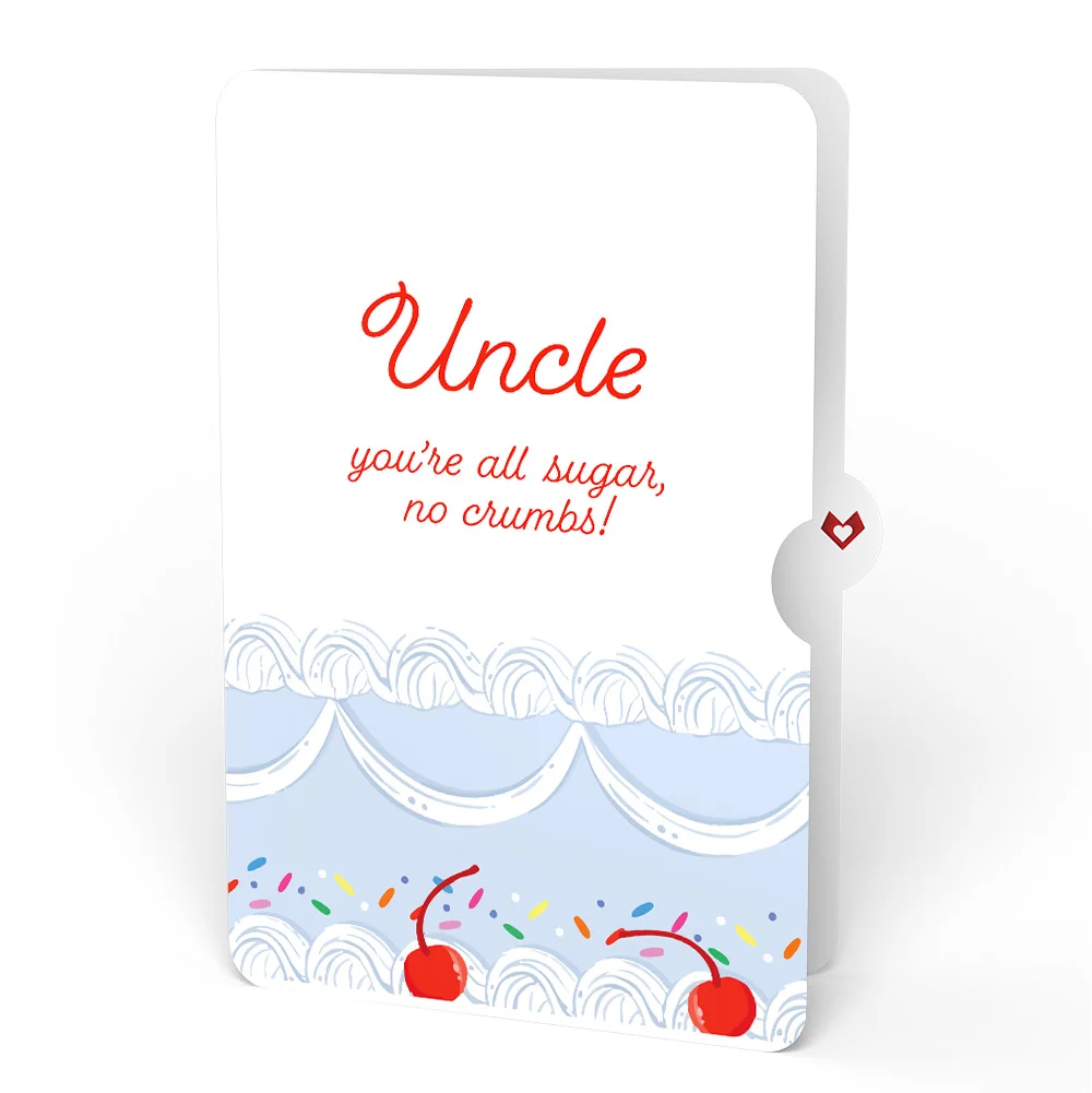 Lovepop Sprinkled with Love Birthday Cake Pop-Up Card and Sentiment Set for Uncle - Image 4