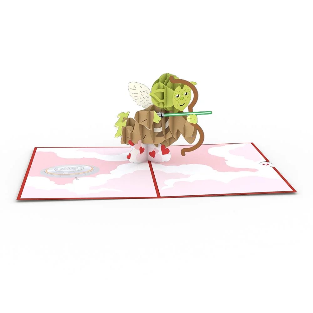 Lovepop Star Wars Yoda Cupid Pop-Up Card