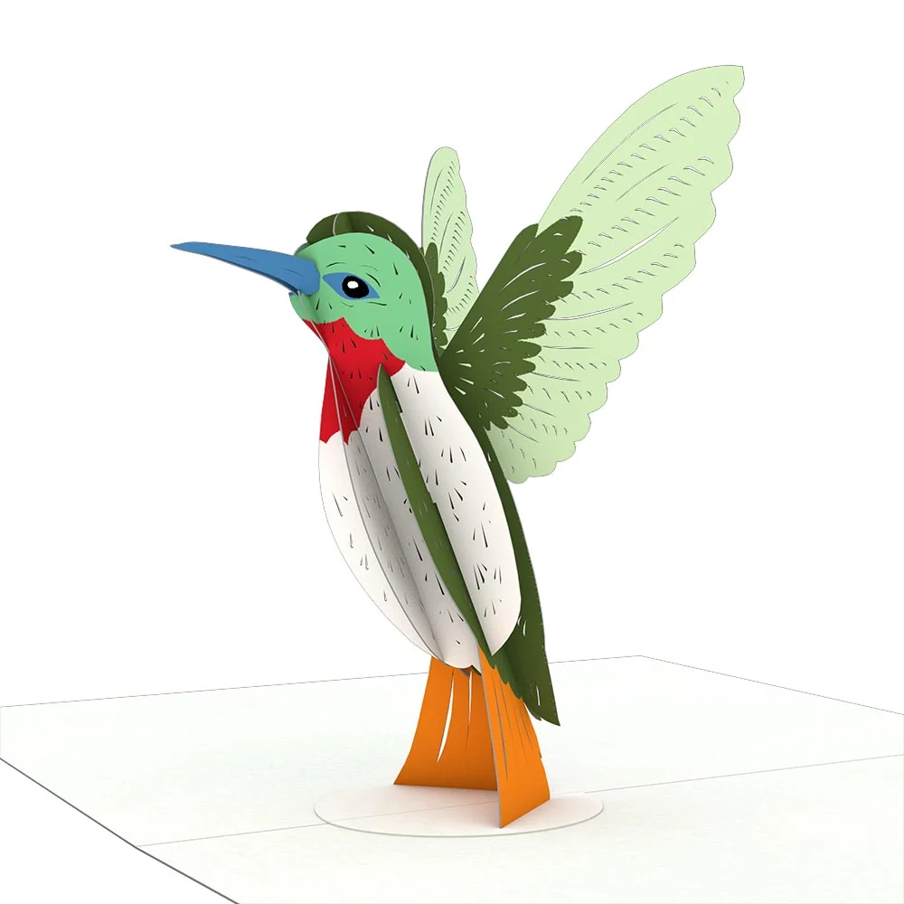 Lovepop Hummingbird Notecards (4-Pack) - Image 5