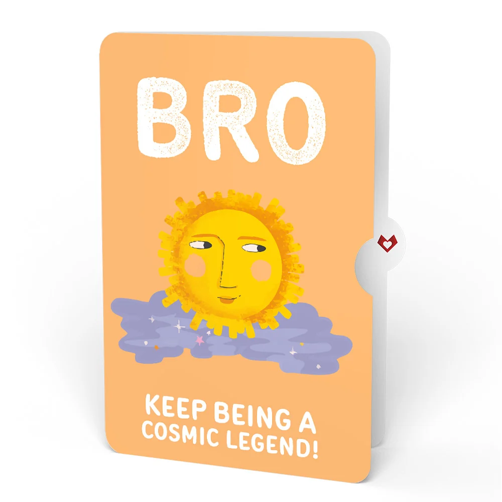 Lovepop Another Trip Around the Sun Birthday Light-Up Pop-Up Card and Sentiment Set for Brother - Image 4