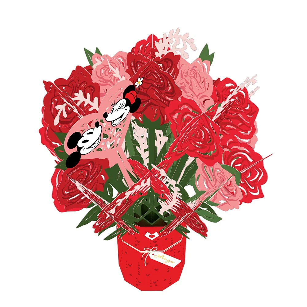 Lovepop Disney’s Mickey & Minnie: Be Mine Bouquet - Image 3