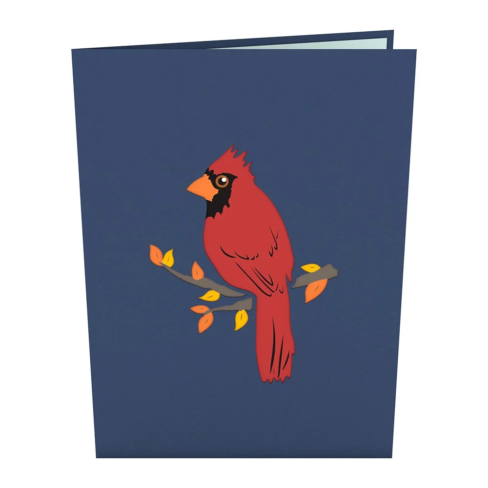 Lovepop Cardinal Pop-Up Card - Image 4
