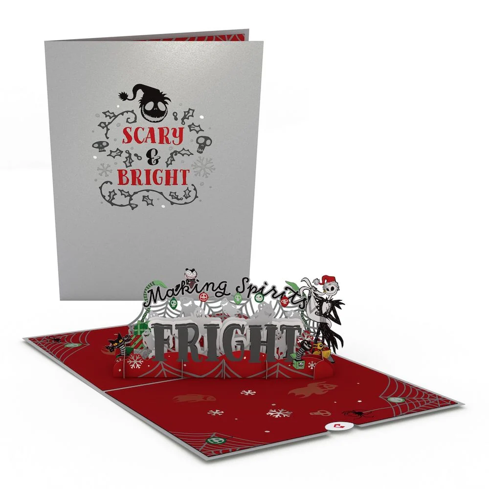 Lovepop Disney Tim Burton's The Nightmare Before Christmas Making Spirits Fright Pop-Up Card