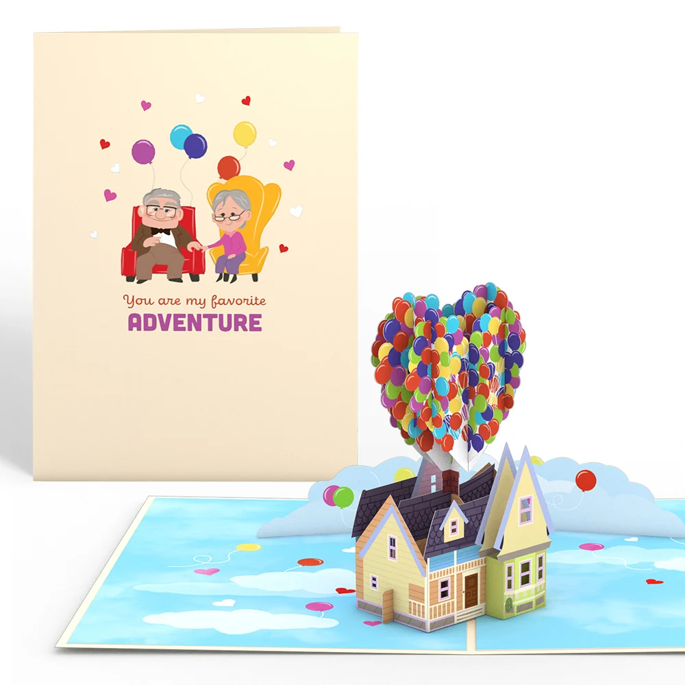 Lovepop Disney and Pixar Up My Greatest Adventure Pop-Up Card