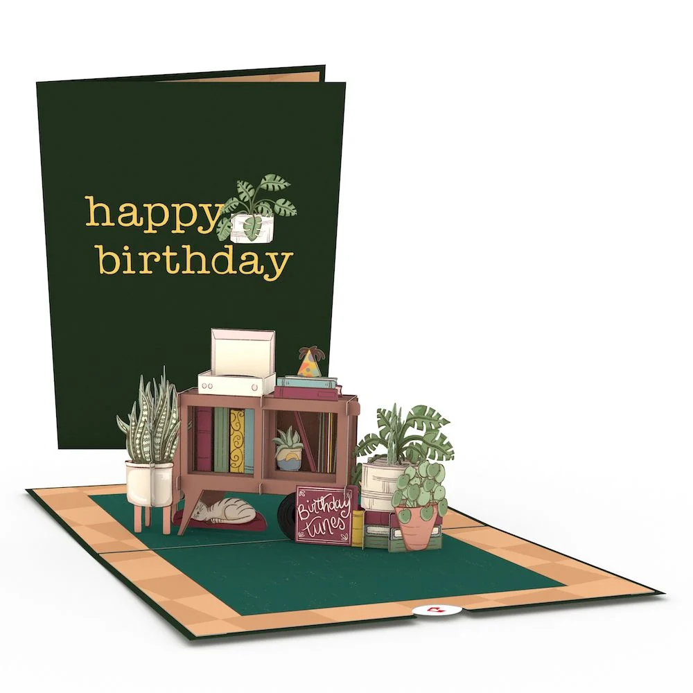 Lovepop Birthday Houseplants Pop-Up Card — SKU SB-41A7AF-13DAF536F23958
