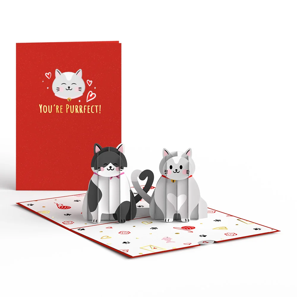 Lovepop Love Cats Pop-Up Card Mask