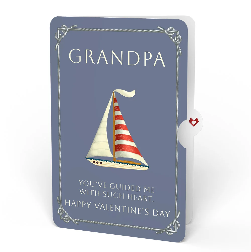 Lovepop 'Ahoy There' Valentine Plushpop Card and Sentiment Set for Grandpa - Image 4