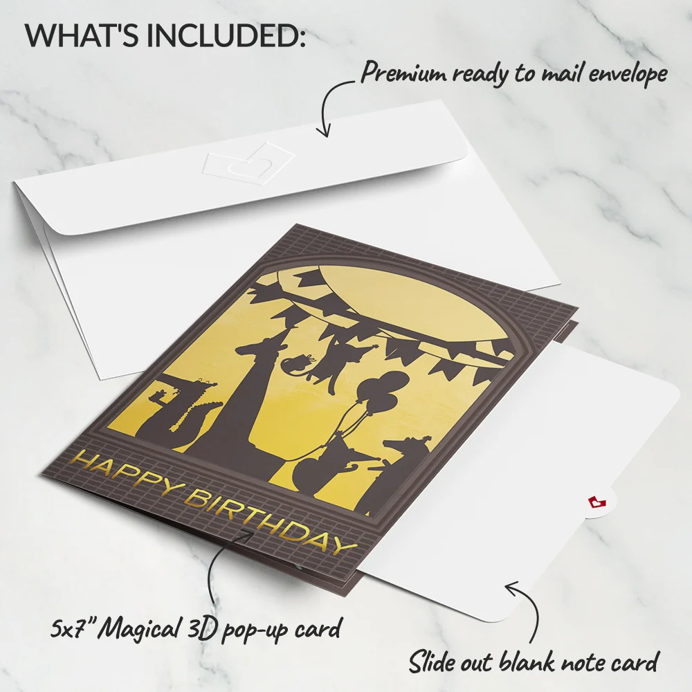Lovepop Party Animals Birthday Pop-Up Card - Image 6