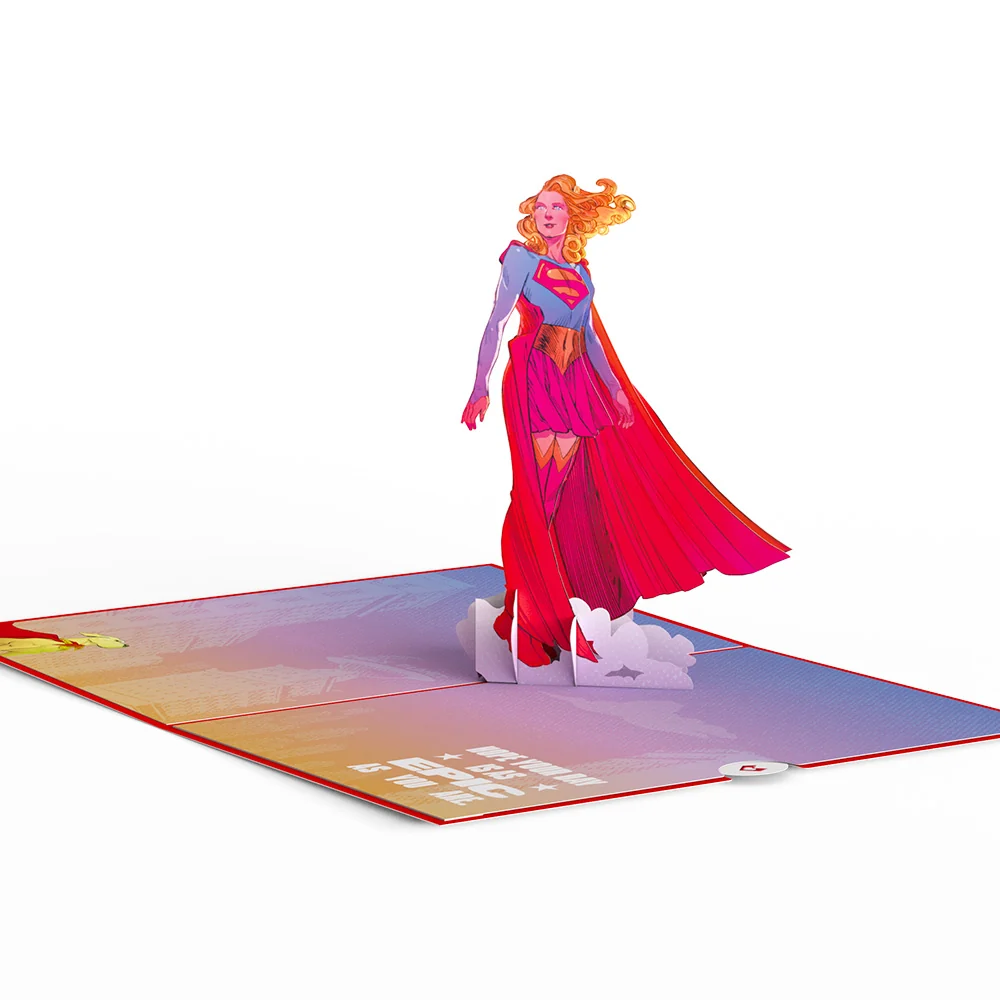 Lovepop Supergirl Keep Soaring High Pop-Up Card - Image 4