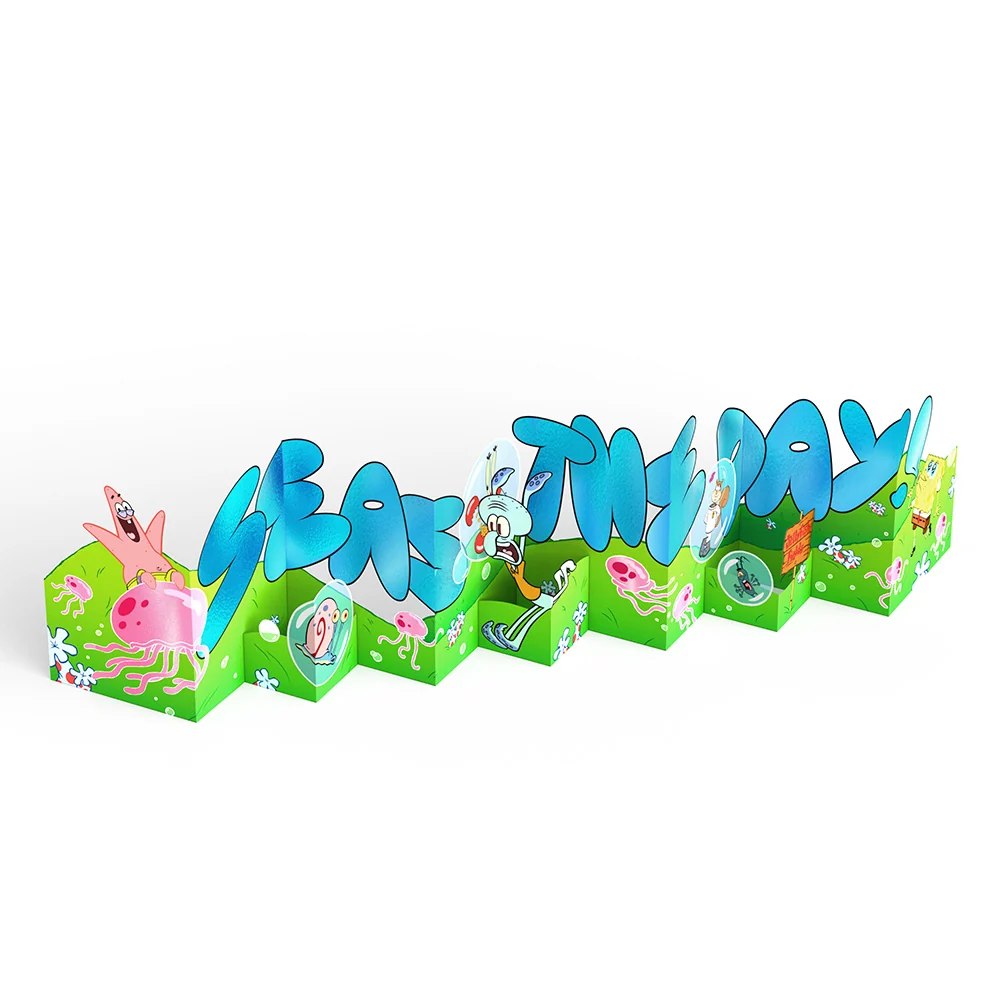 Lovepop SpongeBob SquarePants Seas the Day! Loooooong Card (Expands to 2 feet) - Image 3
