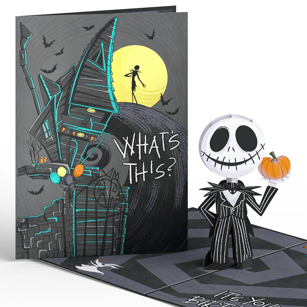 Lovepop Disney Tim Burton's The Nightmare Before Christmas Jack Skellington Birthday Pop-Up Card - Image 2