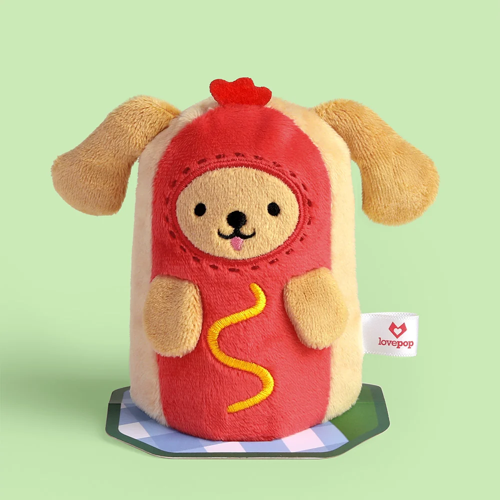 Lovepop 'Hot Dog!' Plushpop Card - Image 5