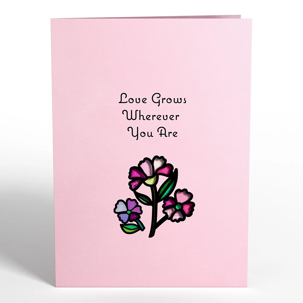 Lovepop Love Grows Heart Suncatcher Card - Image 5