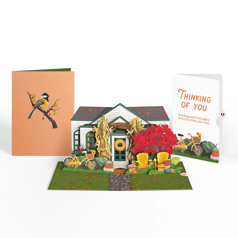 Lovepop Fall Welcome Thinking of You Pop-Up Card and Sentiment Set Chair