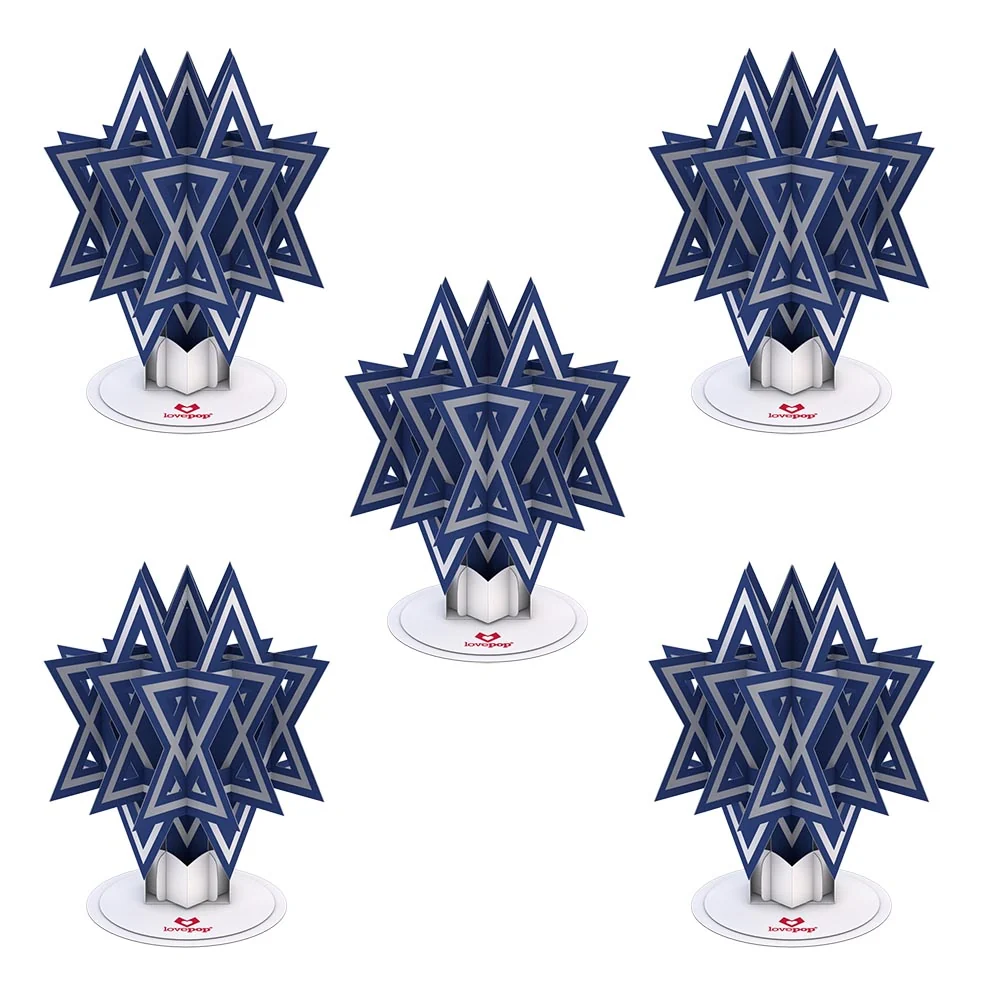 Lovepop Stickerpop: Star of David (5-Pack)