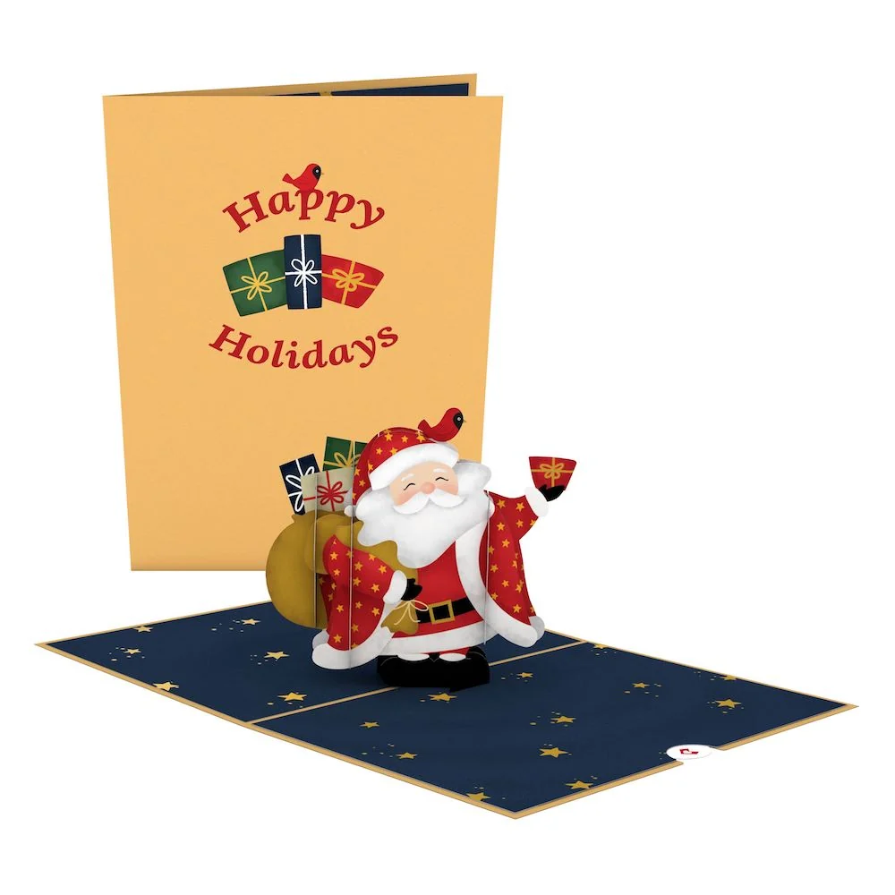 Lovepop Jolly Holiday Santa Pop-Up Card