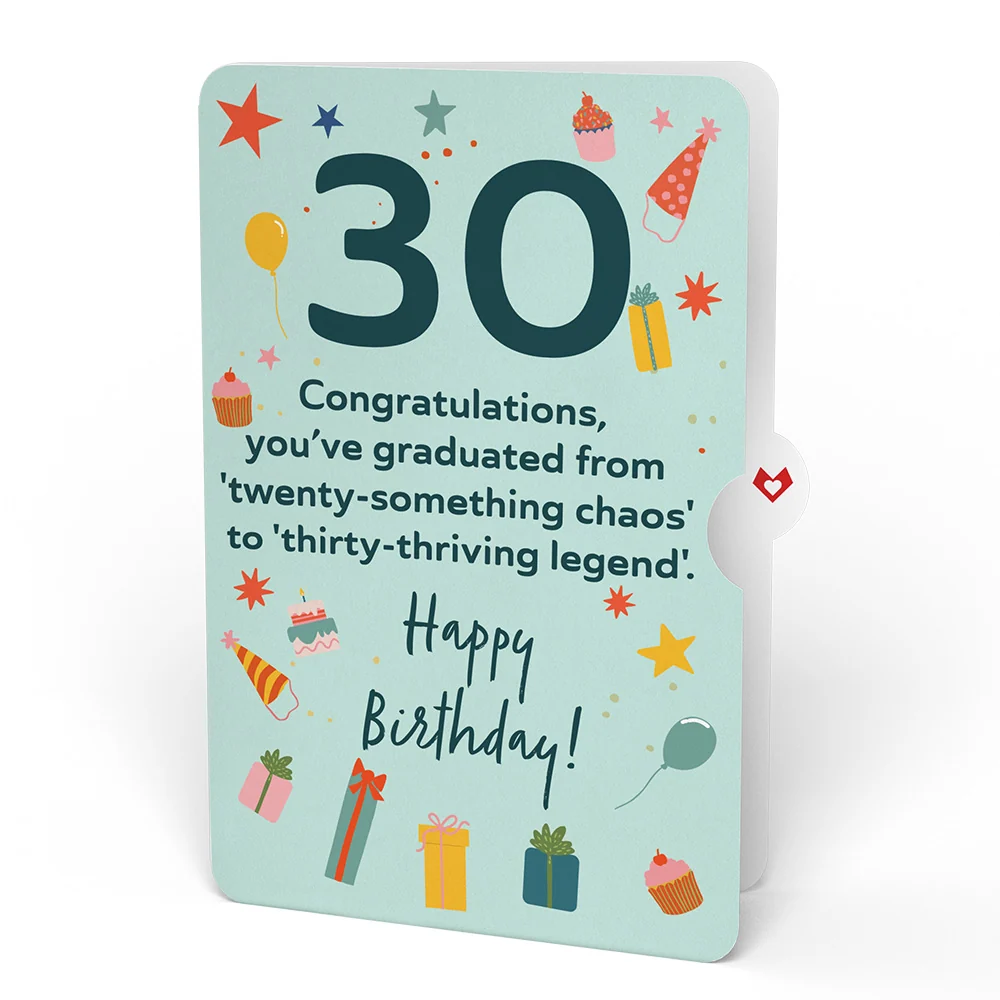 Lovepop Shell-ebrate 30th Birthday Turtle Pop-Up Card and Sentiment Set - Image 4