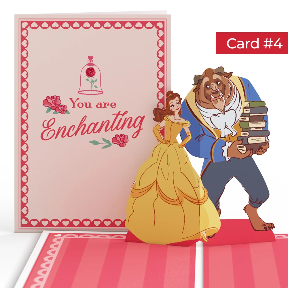 Lovepop Disney Princess Valentine's Day 4-in-1 Nesting Card - Image 9