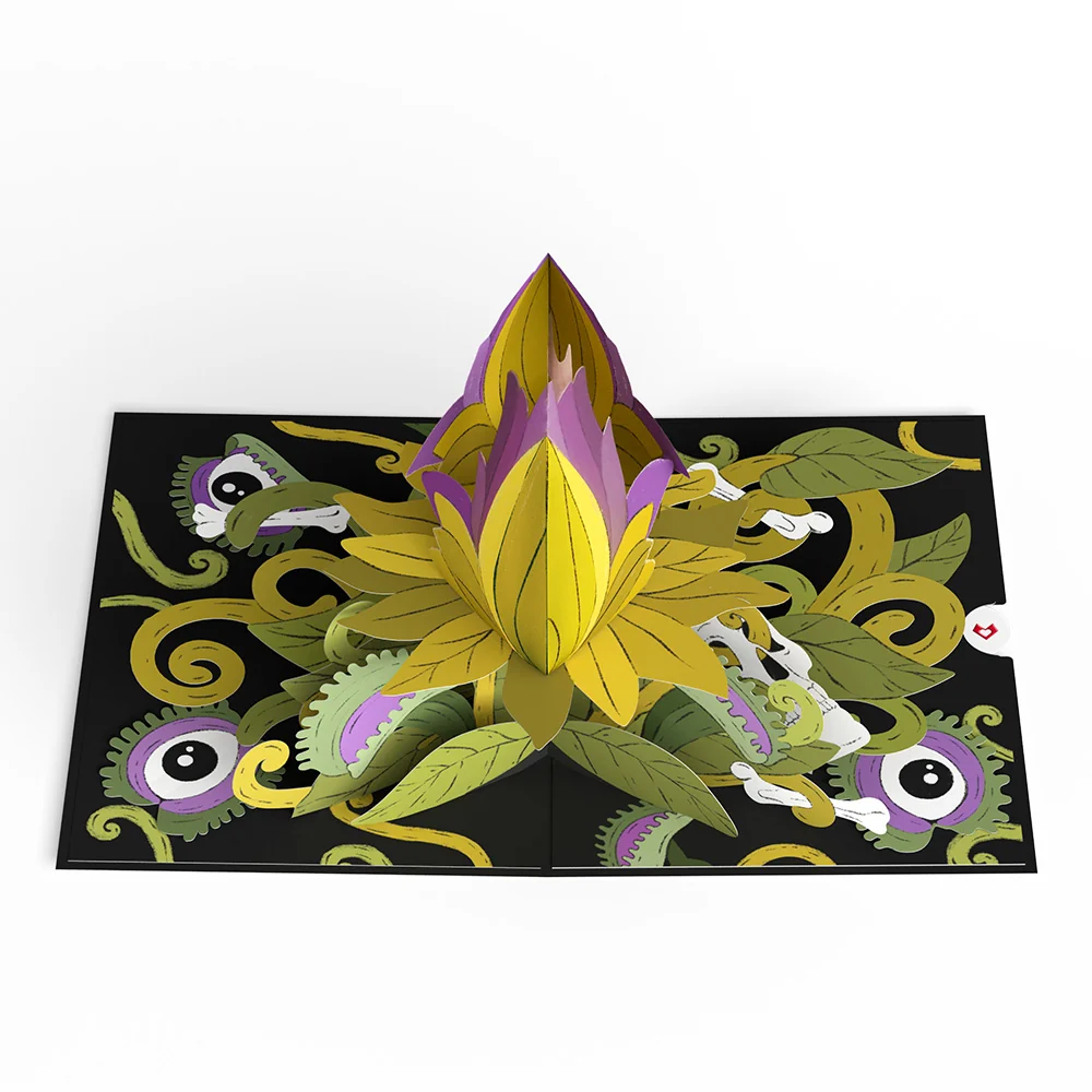 Lovepop Creepiest Greetings Halloween Venus Flytrap Pop-Up Card - Image 4