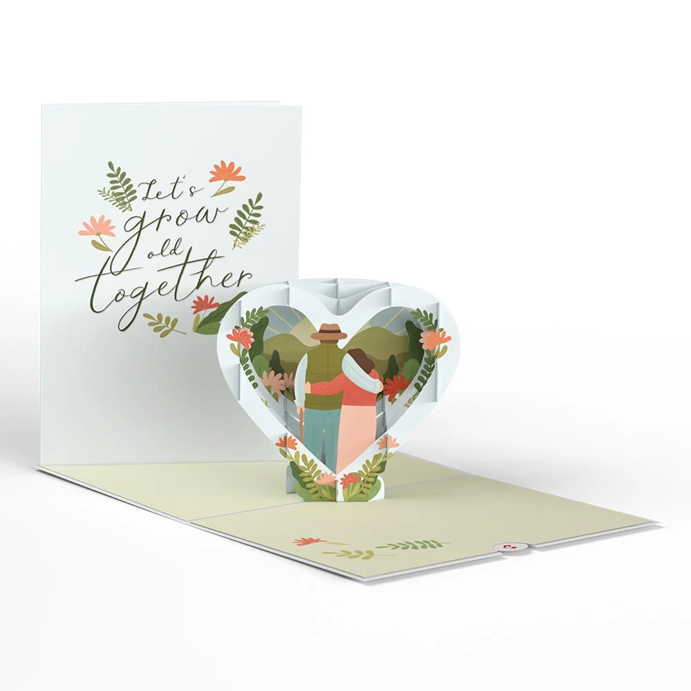 Lovepop Let’s Grow Old Together Pop-Up Card