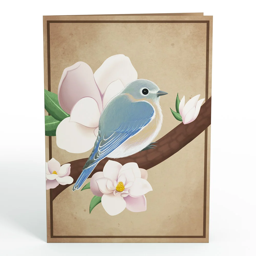 Lovepop Pink Magnolia Tree Pop-Up Card - Image 4