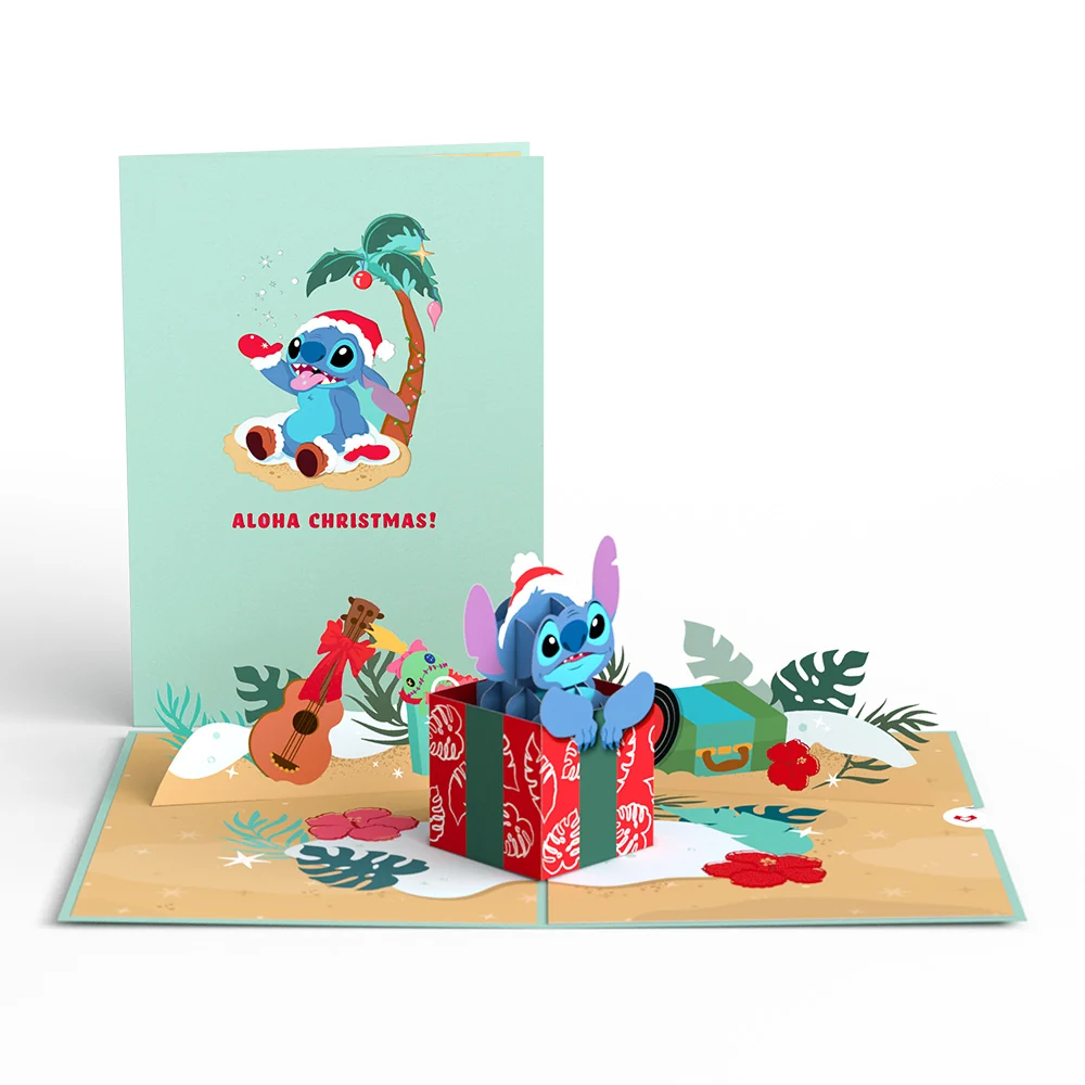 Lovepop Disney’s Stitch Aloha Christmas! Pop-Up Card