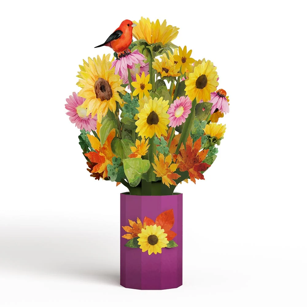 Lovepop Golden Sunflower Bouquet - Image 3