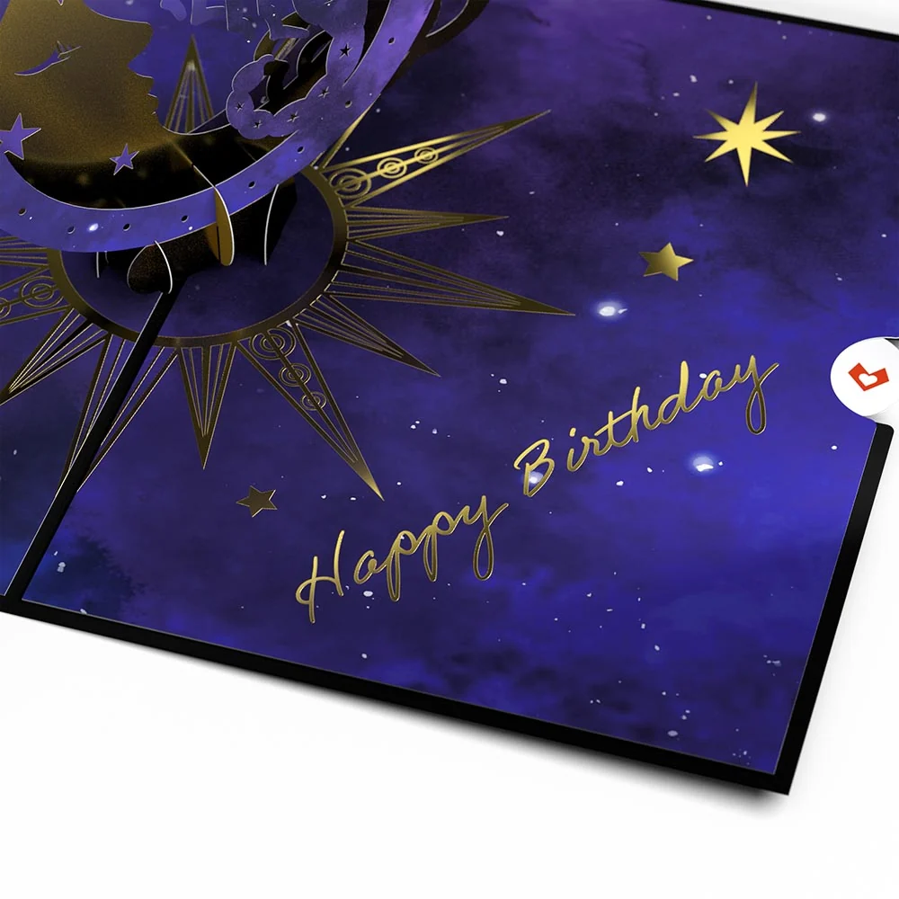 Lovepop Scorpio Zodiac Birthday Pop-Up Card - Image 6