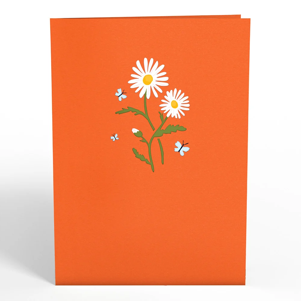 Lovepop Daisies with Monarch Butterfly Pop-Up Card - Image 4