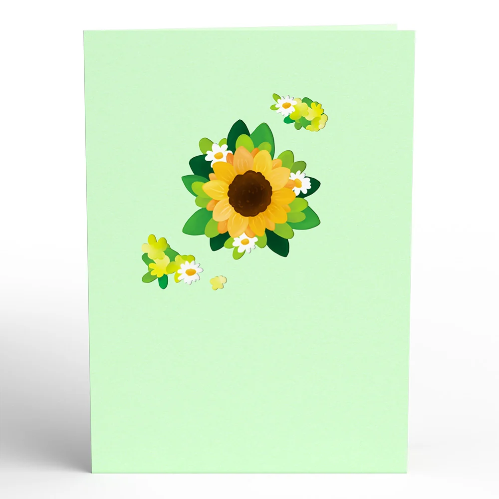 Lovepop Sunflower Butterflies Pop-Up Card - Image 4