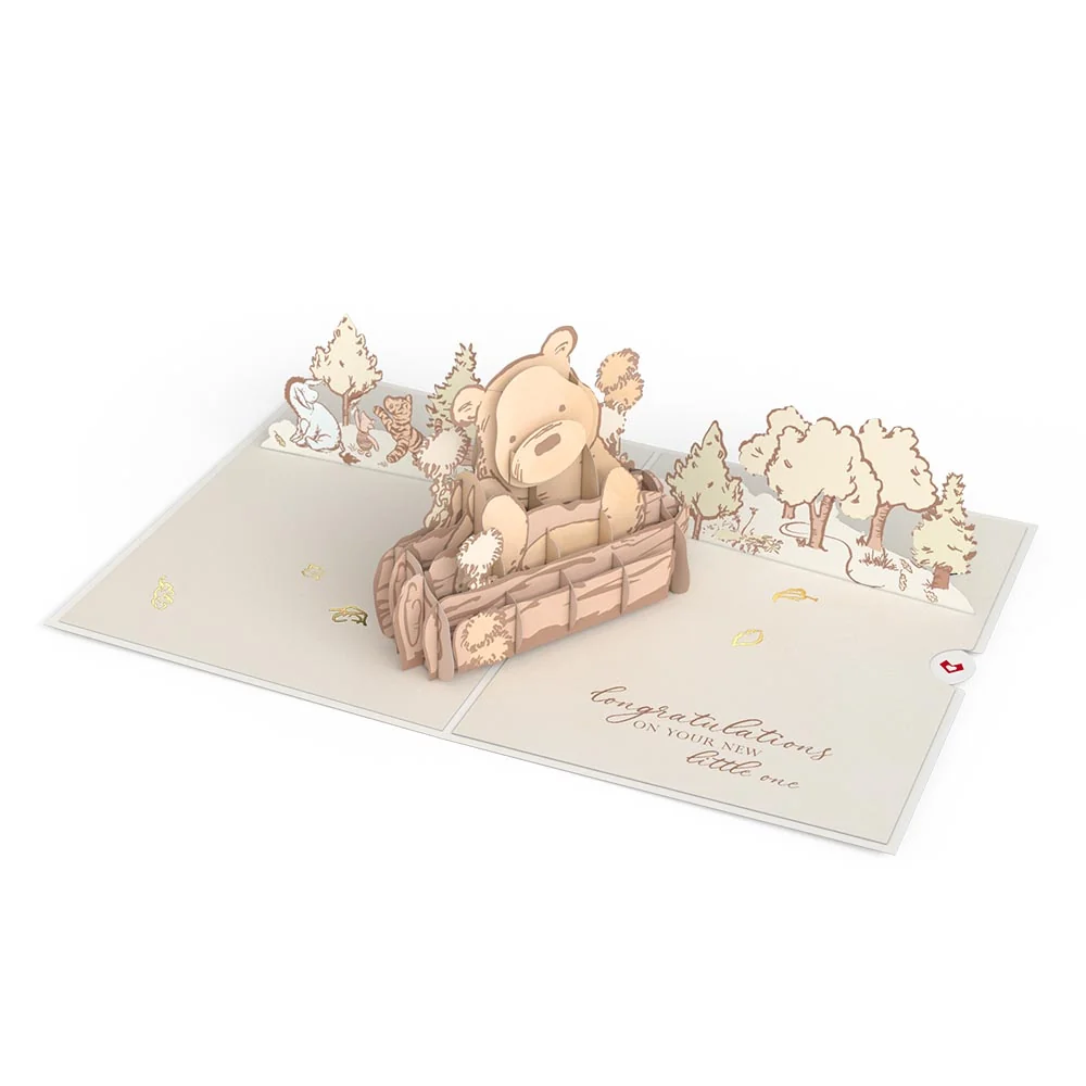 Lovepop Disney's Winnie the Pooh New Baby Pop-Up Card - Image 3