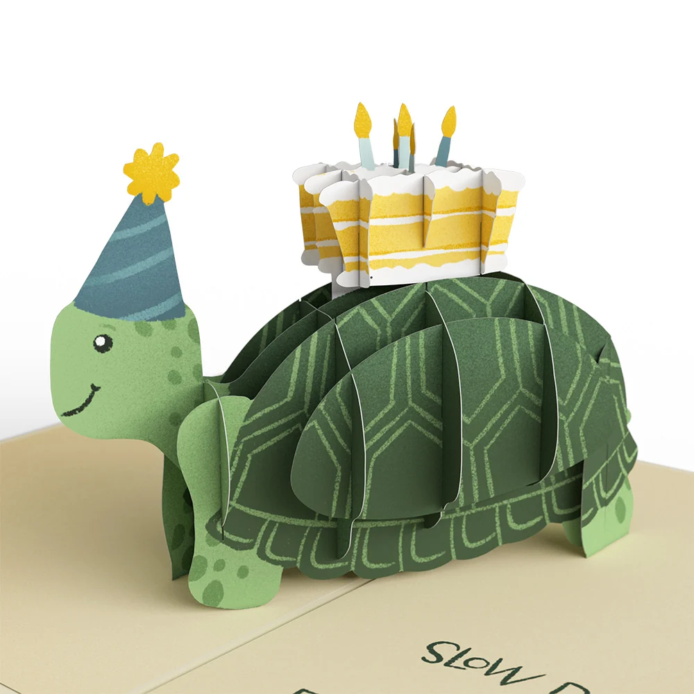 Lovepop Shell-ebrate Birthday Turtle Pop-Up Card - Image 2