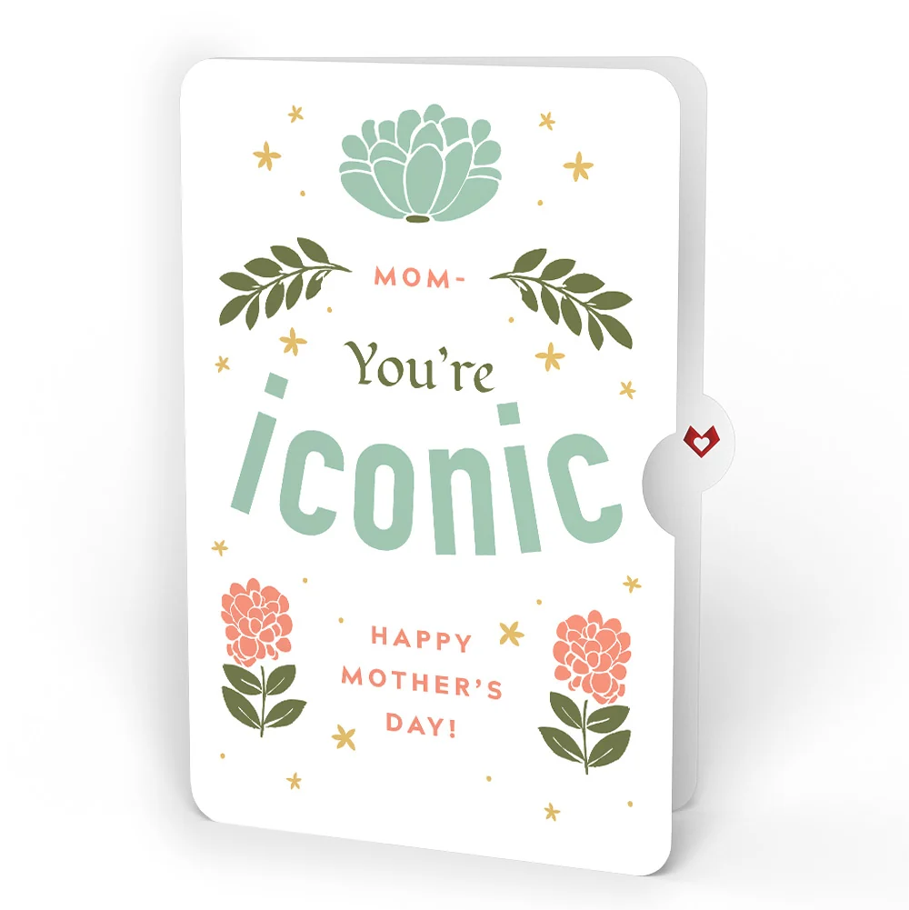 Lovepop Peaceful Dragonfly Mother’s Day HeartFelt Charm Card and Iconic Bloom Sentiment Set for Mom - Image 4