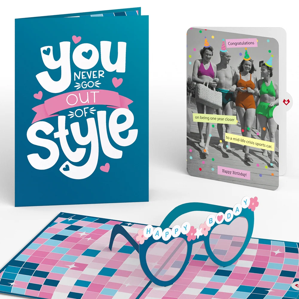 Lovepop Birthday Style Pop-Up Card and Sentiment Set